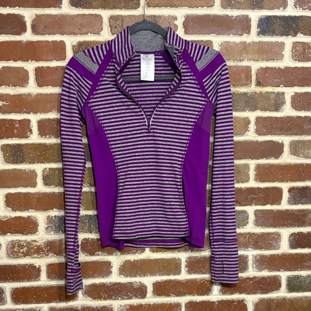 Ivivva Striped Purple kids Top size 14